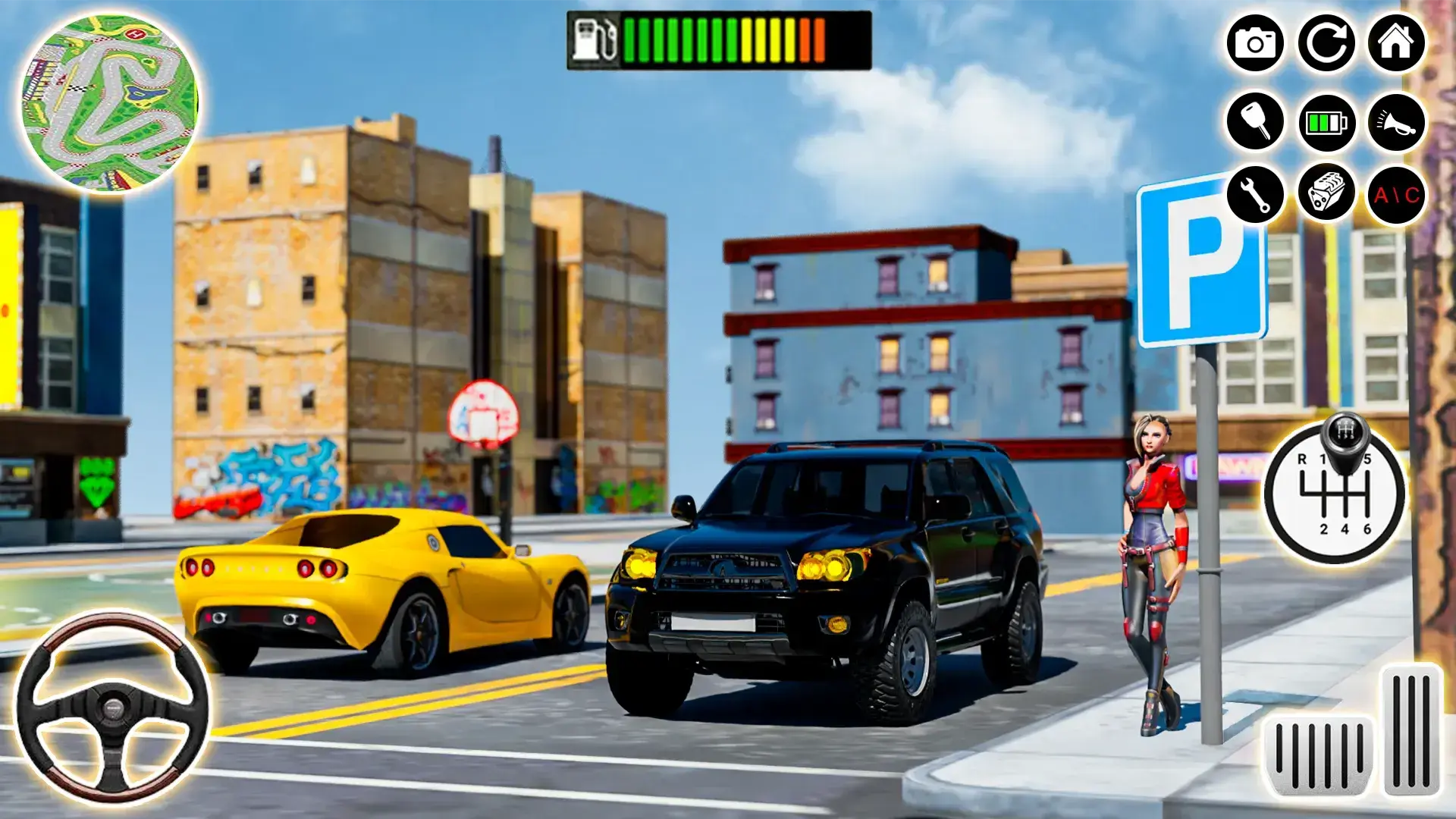 Multi Prado Parking Car Games - Prado Parking Game