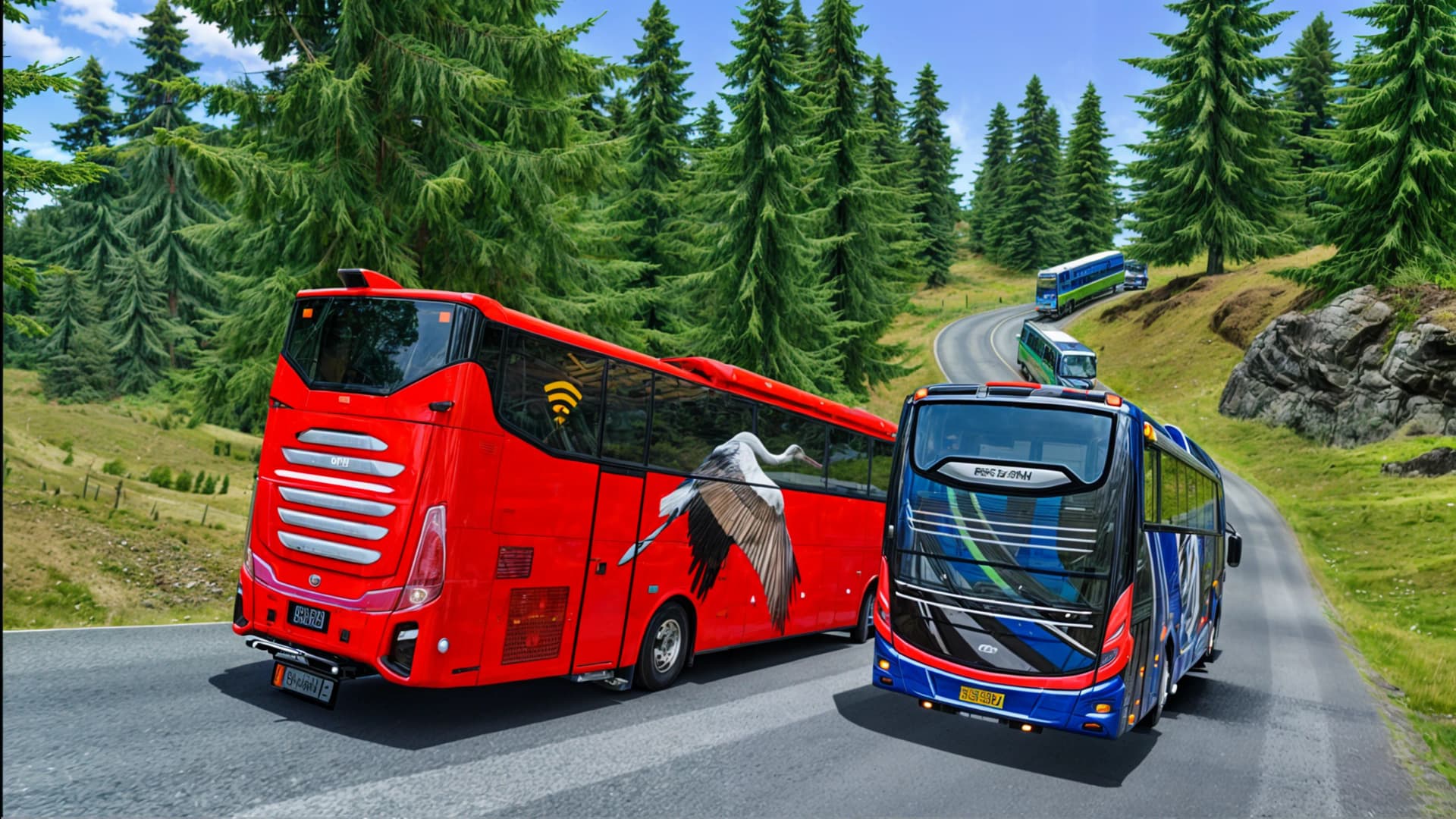 Bus Simulator Offroad Bus Game - Parking Game - Driving Game