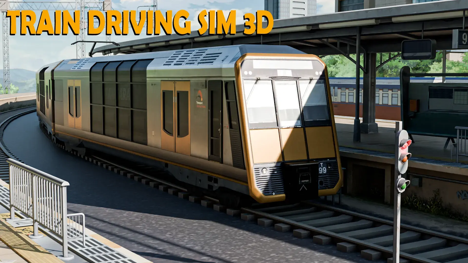 Train Driving Simulator 3D - Train Tycoon Game